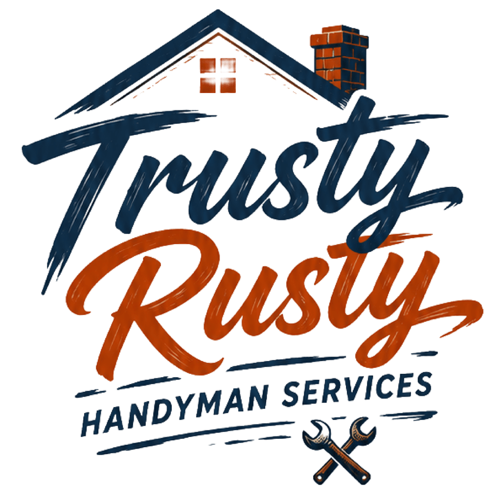 Trusty Rusty handyman logo